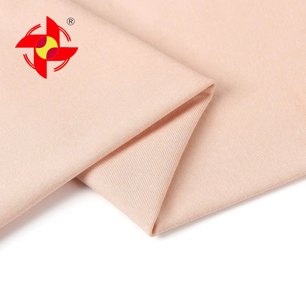 Custom Design 4 Way Stretch 45 Cation 45 Polyester 10 Spandex 180Gsm Weft Knitted Dry Fit Fabric for Uniqlo T-Shirt and Toys