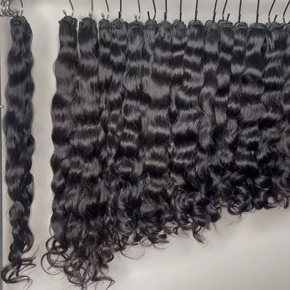 Wholesale Raw Burmese Curl Human Hair Unprocessed Vietnamese Human Hair Burmese Curly Hair Bundles Vendors Raw Indian Curly Hair