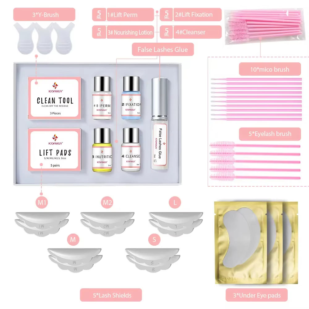 Eyelash Kit Professional Eyelash Lift Perm Lifting Kit Wimper Lash Lift Kit Private Label