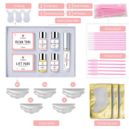 Eyelash Kit Professional Eyelash Lift Perm Lifting Kit Wimper Lash Lift Kit Private Label